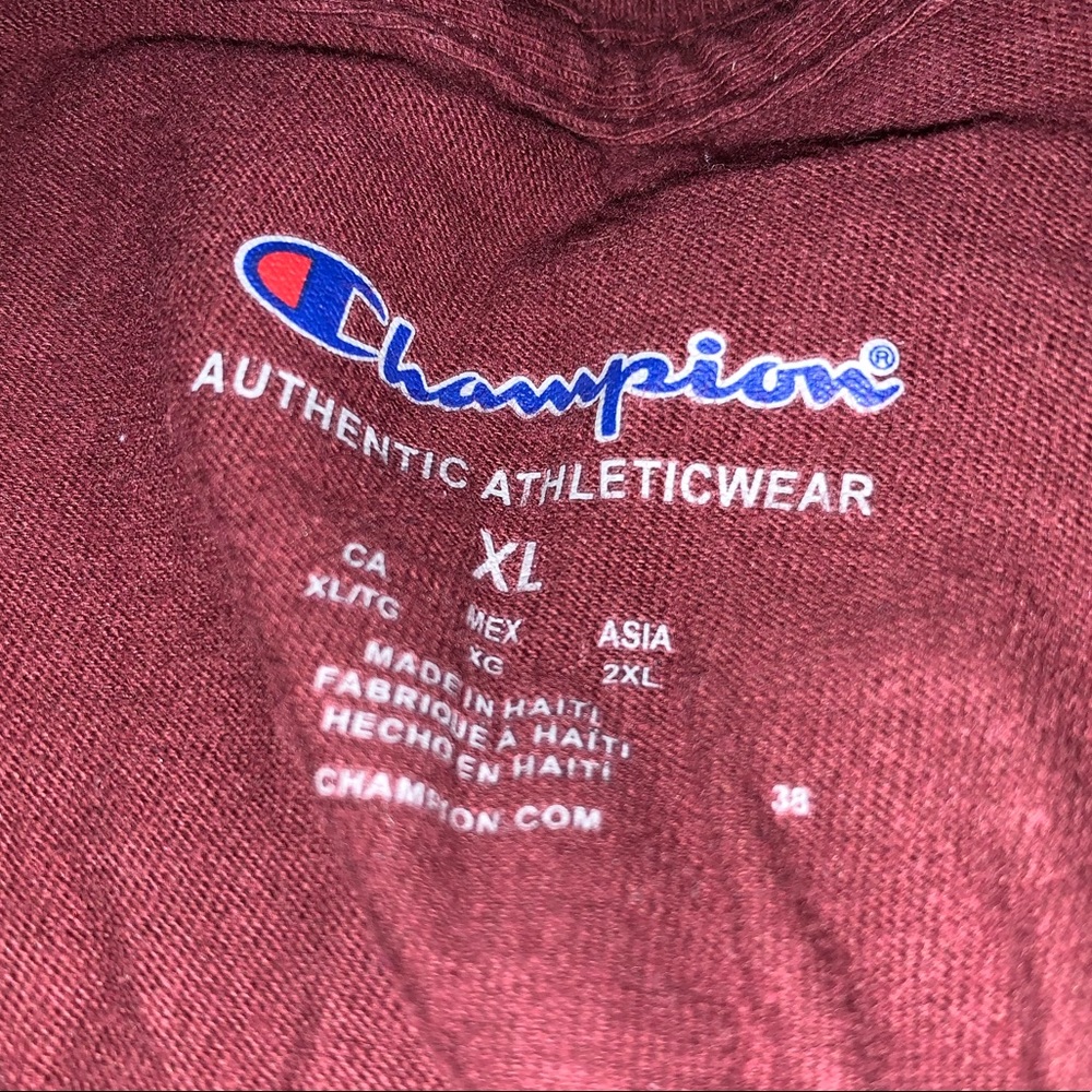 Dark Pink Champion Shirt